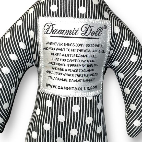 Dammit Doll Stress Relief Stuffed Plush Gag Gift Office Things Don't Go Well 13" - Picture 9 of 12